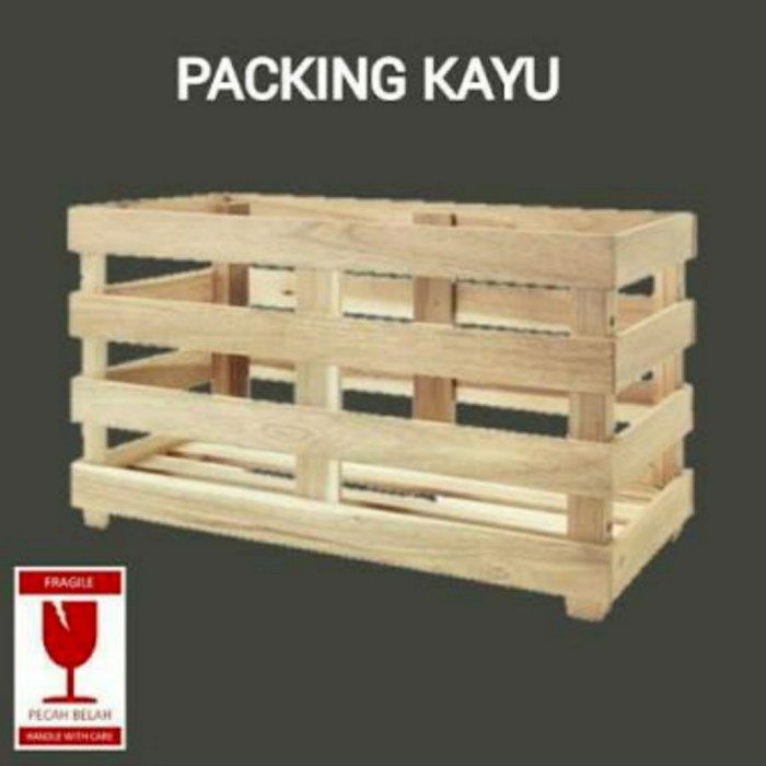 packing kayu untuk TV 32 inch