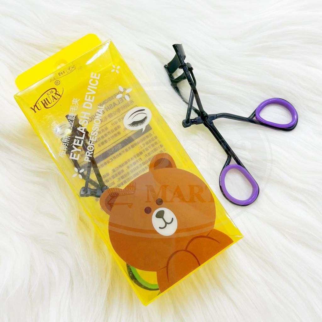 HK Ultimate Eyelash Curler Pelentik Penjepit Bulu Mata dengan Bantalan Silikon Professional