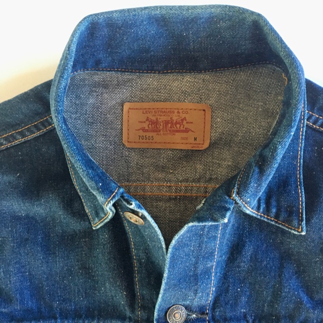 Levis Levi’s Levi Strauss Denim Jeans Trucker Jacket Jaket Original non Selvedge Second Preloved