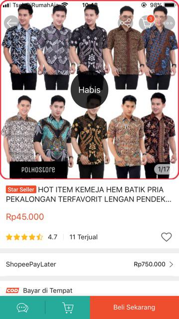 M.l.xl.xxl.3l.4l.5l Kemeja Batik Indonesia