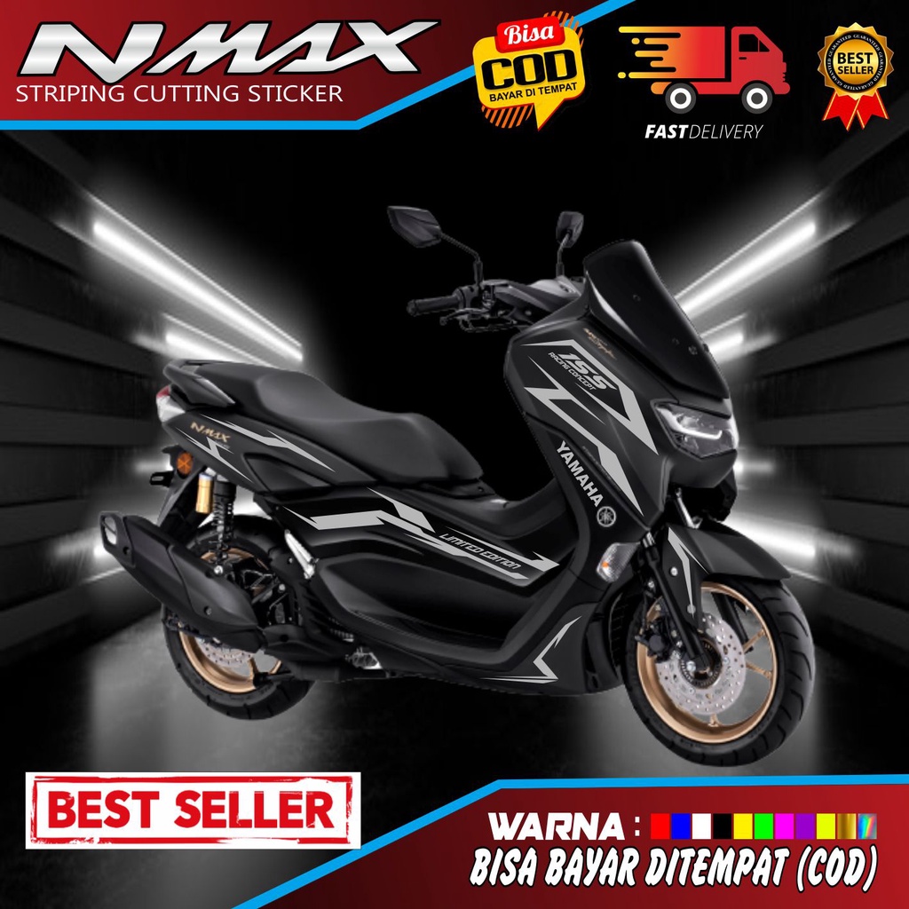 STICKER NMAX NEW 155 STICKER CUTTING NMAX BARU STICKER LIS BODI NMAX NEW 155