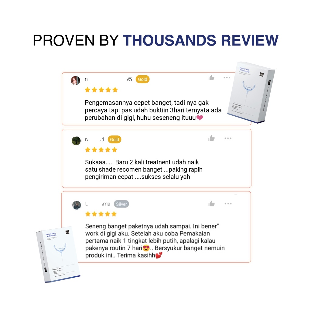 Beaudelab Deluxe Pemutih Gigi Permanen | Teeth Whitening Kit | Alat Pemutih Gigi Cepat Lampu LED-3