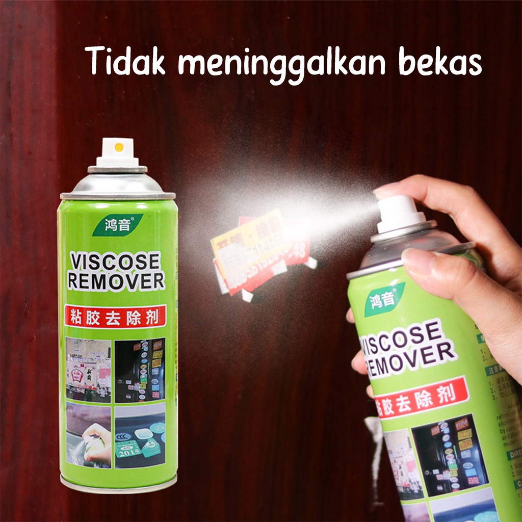 Pembersih/Penghilang Noda Lem Stiker Sticker Perekat Remover Spray Multi Cleaner 450 Ml