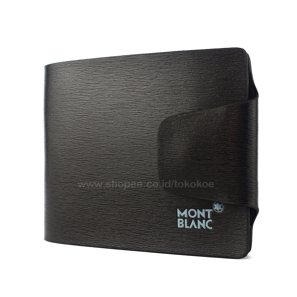 TOKOKOE - Dompet Pria model Tidur bahan Kulit Premium Dompet Lipat - MB 138-2347 Black