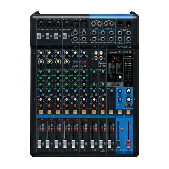 100 Original Mixer Yamaha Mg 12xu Shopee Indonesia