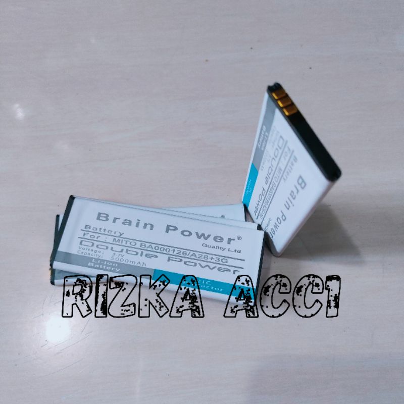 Baterai Batre Mito A82 Plus 3G / A82+ BA000126 BA-000126 Brain Power Battery Hp