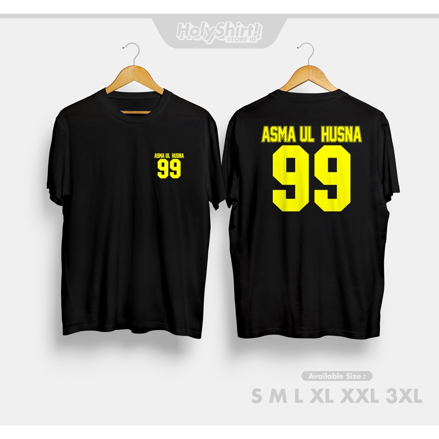 Kaos Baju Asmaul Husna 99 Kaos Distro Islami