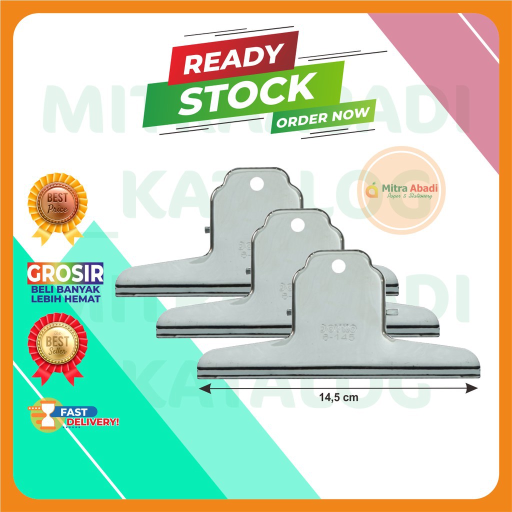 

(2 PCS) BULLDOG CLIP JOYKO 6145