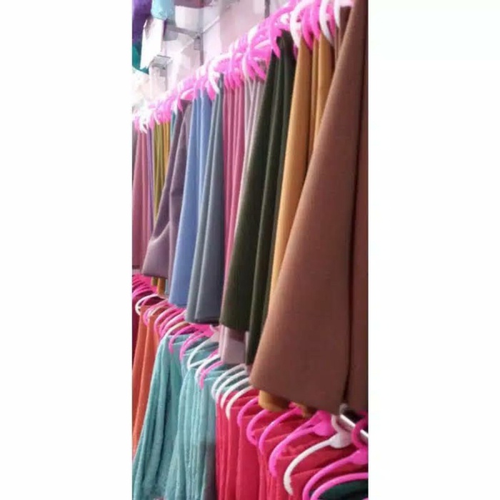 Jilbab Segi Empat Syar'i Jumbo Segiempat Syari 130x130 Segi4 Diamond Hijab Panjang Jumbo Promo