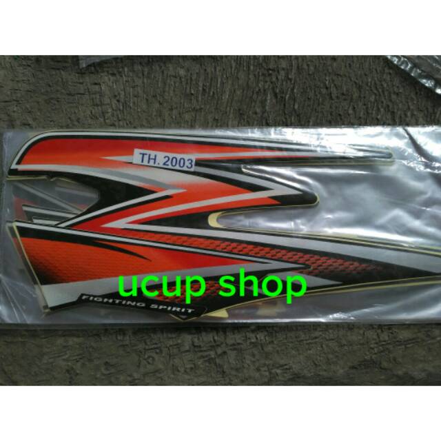 Jual Striping Rx King 03 Merah Hitam Shopee Indonesia