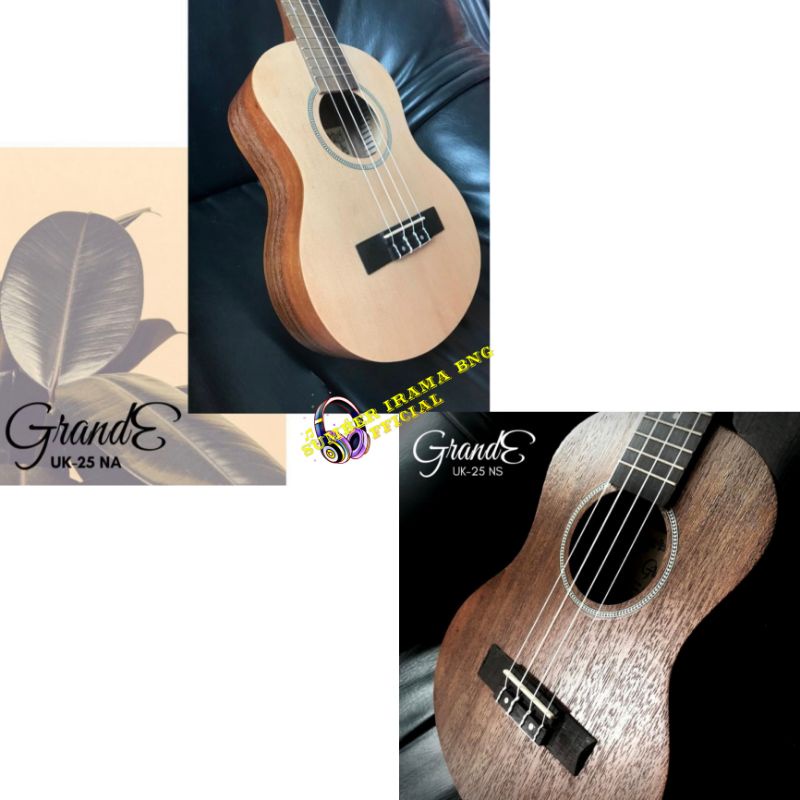 UKULELE TENOR GRANDE UK25 UK-25 plus SOFTCASE