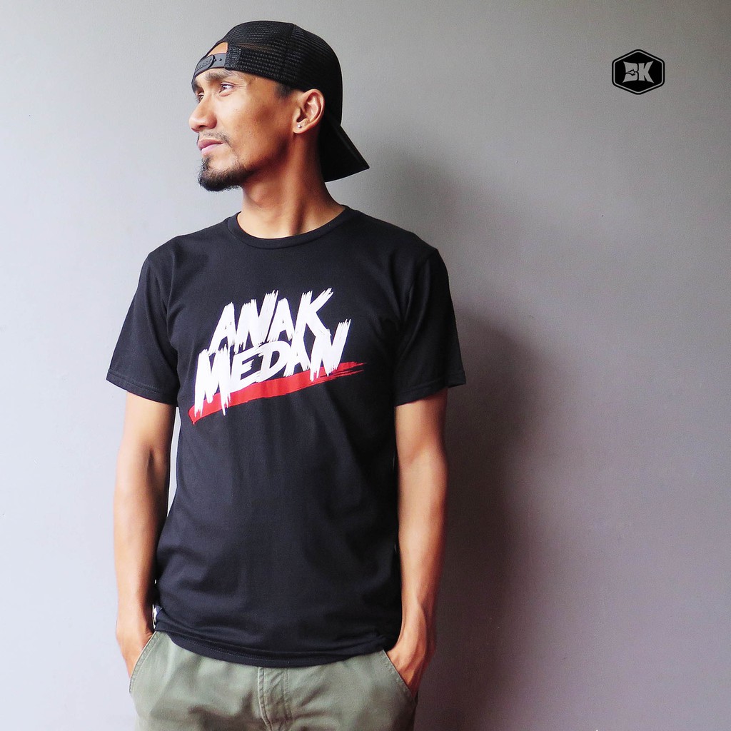 BK ETHNIC | Kaos T-Shirt Etnis Suku Batak |Kaos Basic Batak | ANAK MEDAN 02