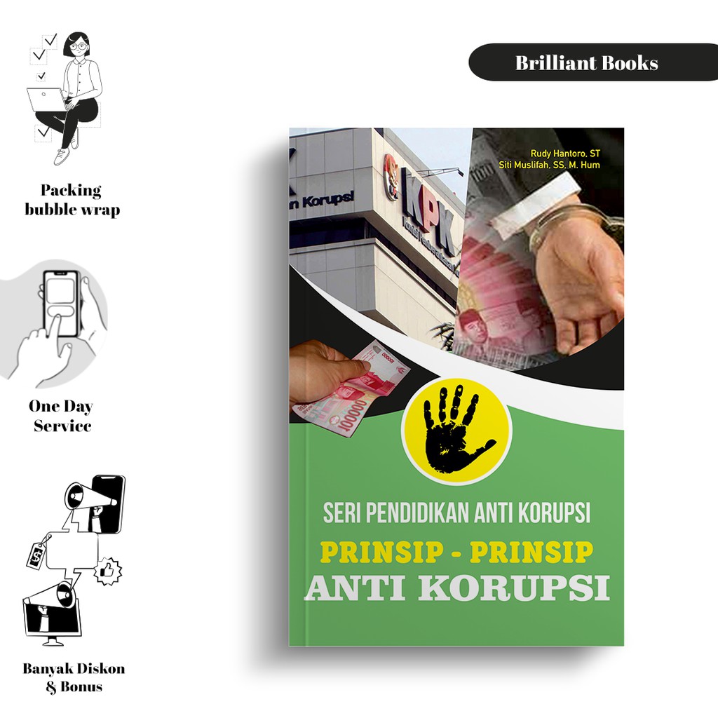 Jual BUKU ANTIKORUPSI - Prinsip-Prinsip Anti KORUPSI | Shopee Indonesia