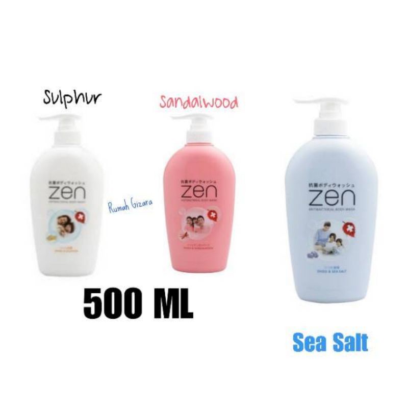 Sabun Mandi Cair Zen Botol 500ml