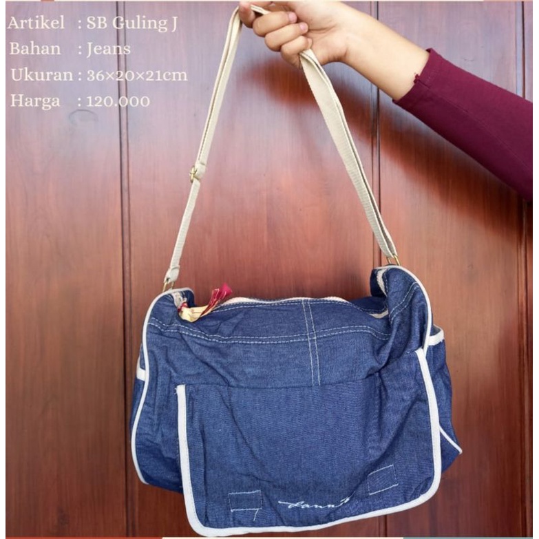 promoTas slempang SB Guling jeans Dannis Tas wanita Tas serbaguna Dll