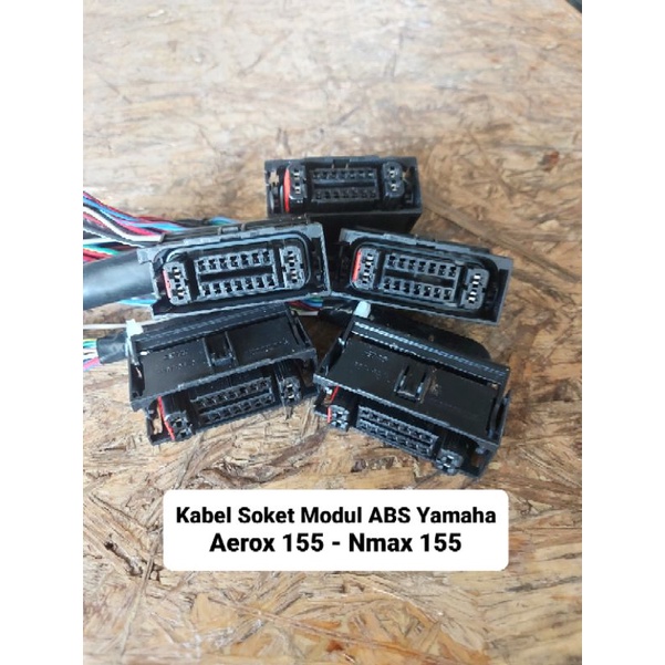 Kabel Soket Socket Modul ABS Yamaha Aerox 155 Nmax 155 Fi Pin 14 Ori Original Asli