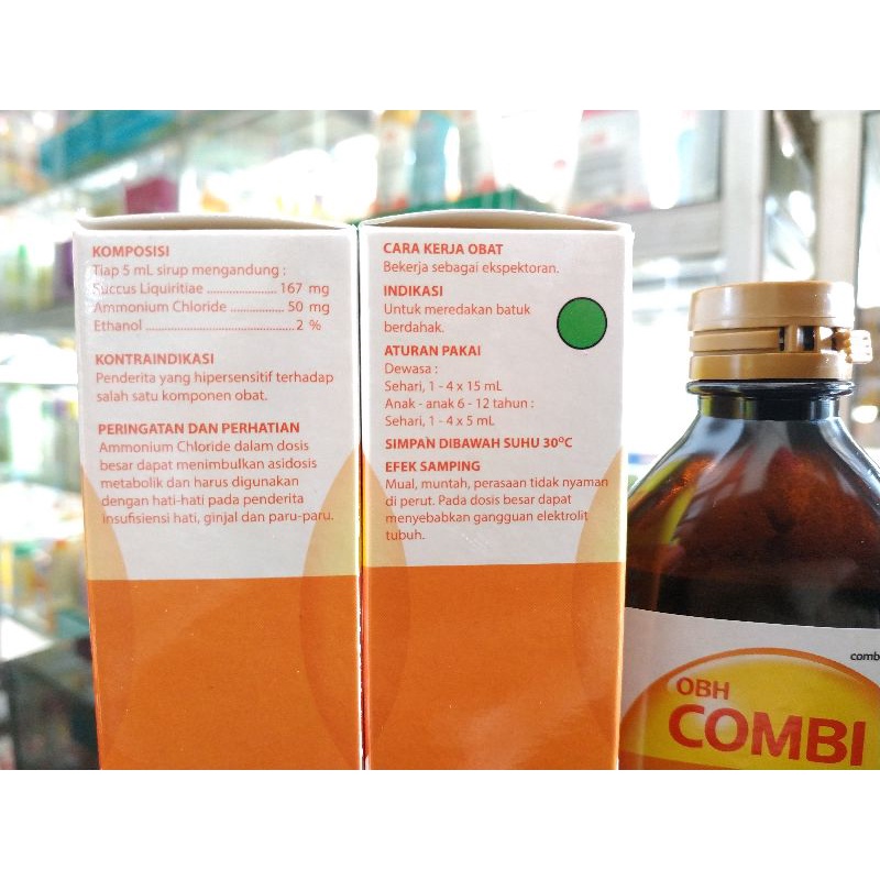 OBH COMBI GEPENG BOTOL PLASTIK 100ML