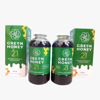 MADU HIJAU Green Honey 21 Original Madu Asam Lambung Maag Kronis Magh Obat Lambung &amp; Gerd AMPUH