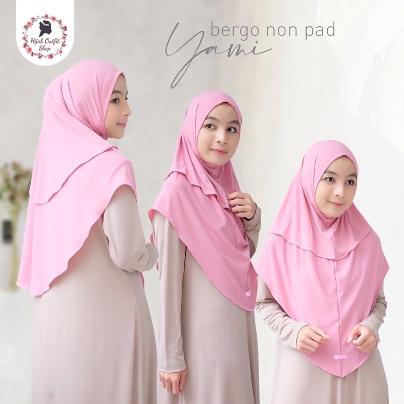 BERGO YAMI PAD DAN NON PAD / BERGO DAILY JERSEY