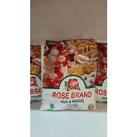 

Gula halus Rose Brand (500gram)