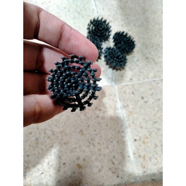 bioball bentuk rambutan