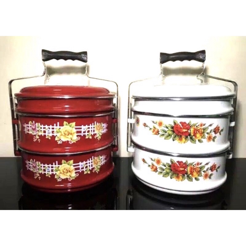 RANTANG ENAMEL / TENONG JADUL 3 SUSUN