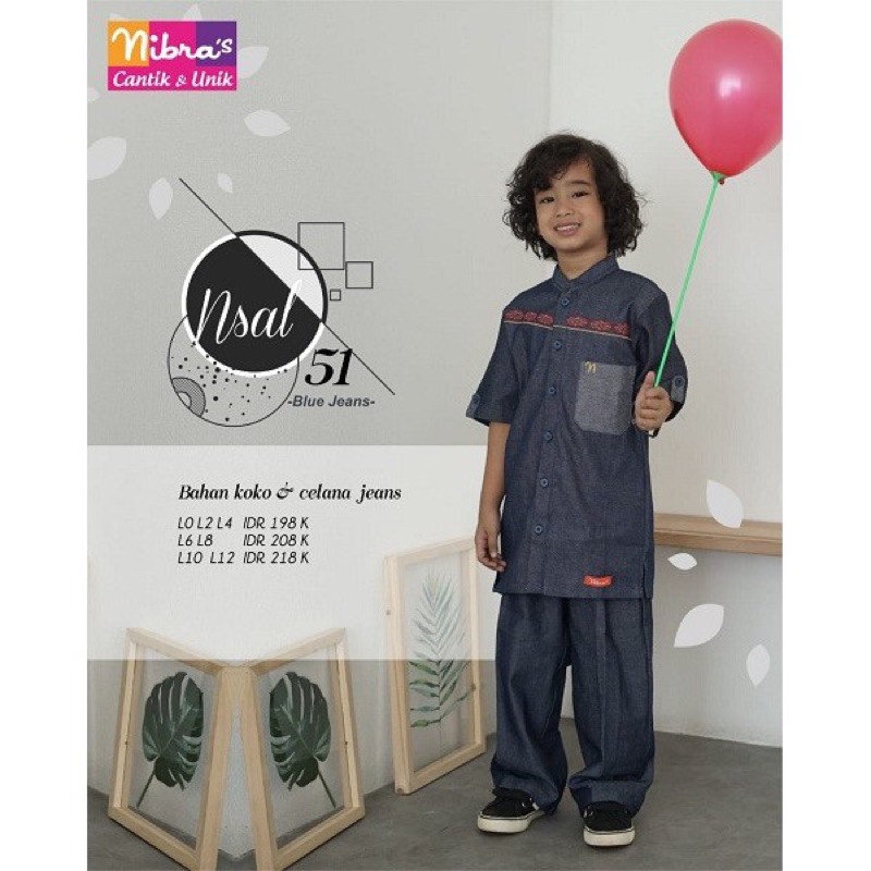 Nibras NSAL 51 | Setelan Anak Nibras