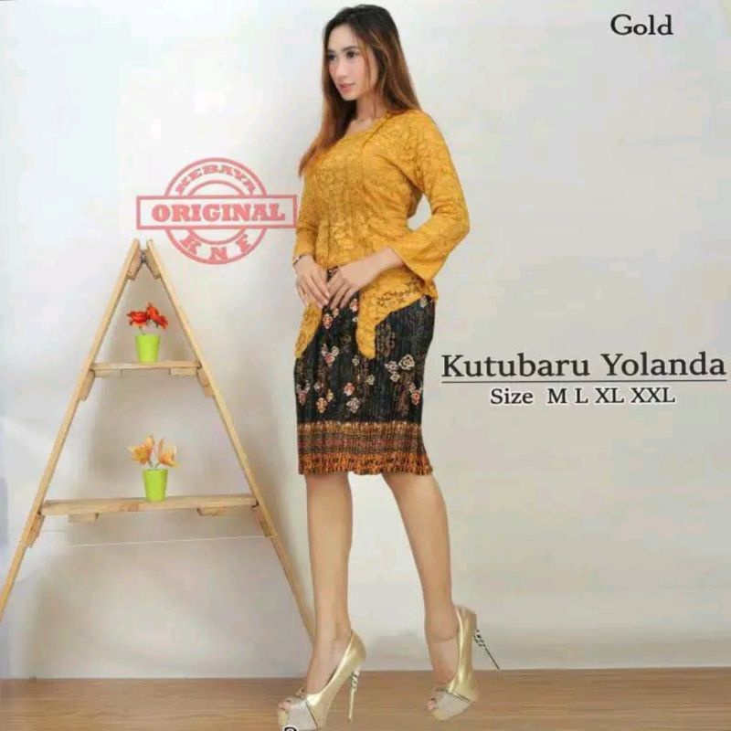 Setelan kebaya btp pendek tessa modern Kebaya Rok