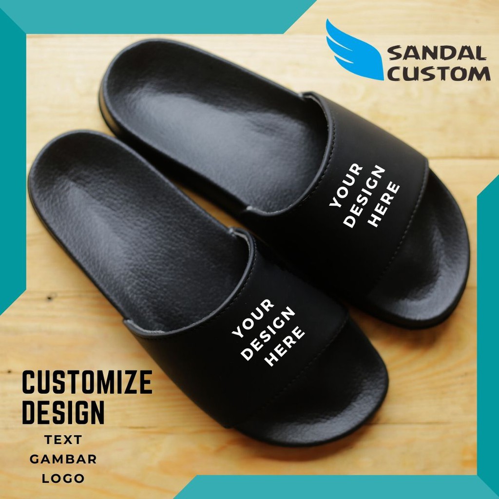 custom sandal slip on