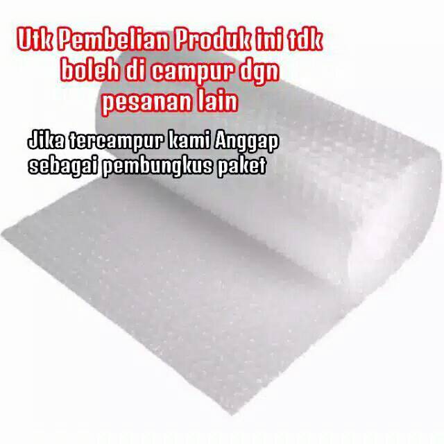

Bubble wrap packing tambahan