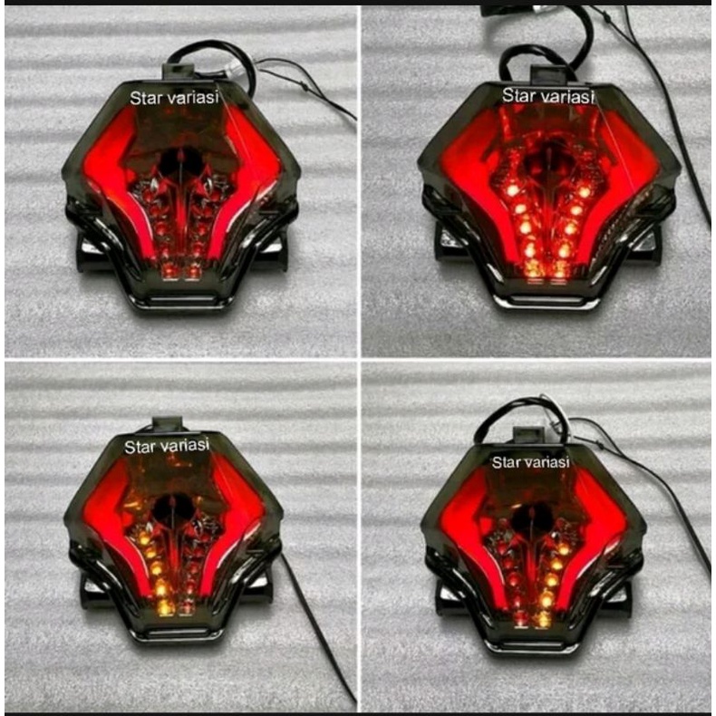 Stoplamp lampu Stop LED 3 in1 R25 Old New Mt25 Y15ZR MX King 150 R3