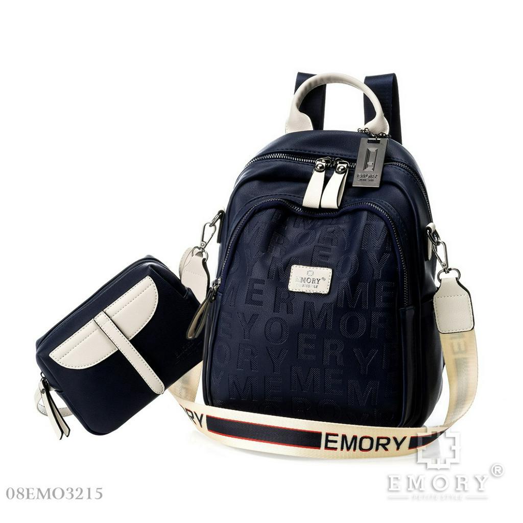 Tas Ransel Wanita EMORYSTYLE   Moricca 08EMO 3215   2in1  MB