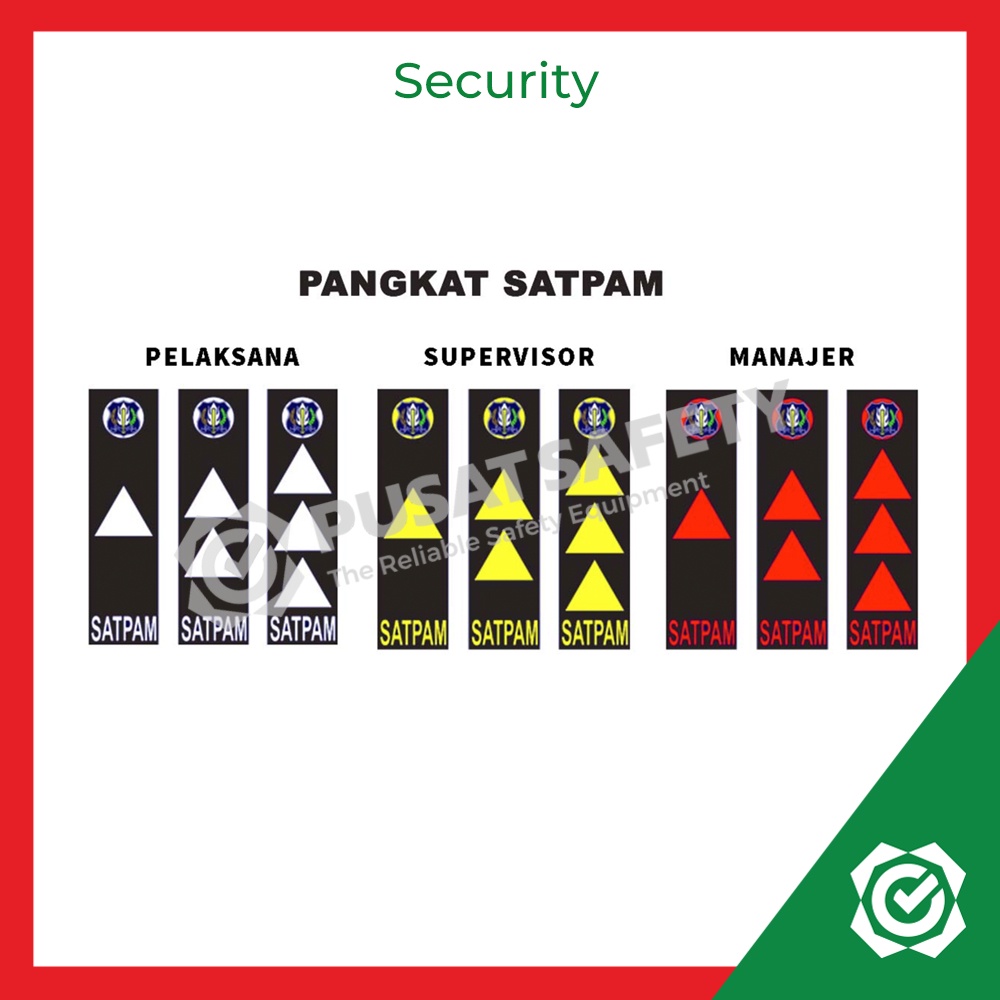 Emblem Pangkat Security