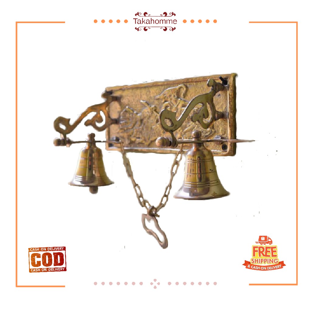 Lonceng Pintu Kuningan 2 Lonceng Punokawan Shopee Indonesia Lonceng Pintu Kuningan 2 Lonceng Punokawan Shopee Indonesia