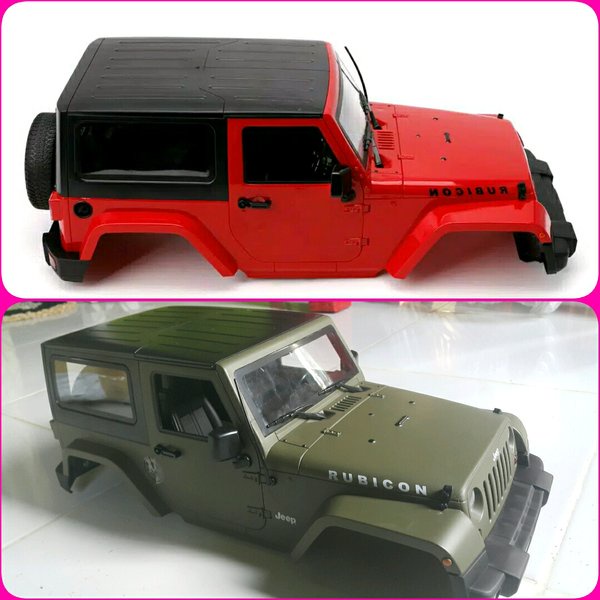 Body RC Jeep Hard Body 1 10 For axial Tamiya rc4wd scx10