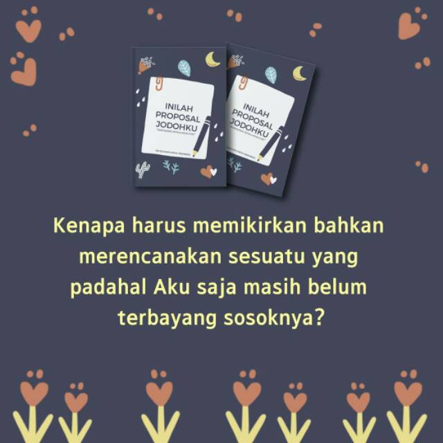 Ready Stok Inilah Proposal Jodohku Planner For Marriage Shopee Indonesia