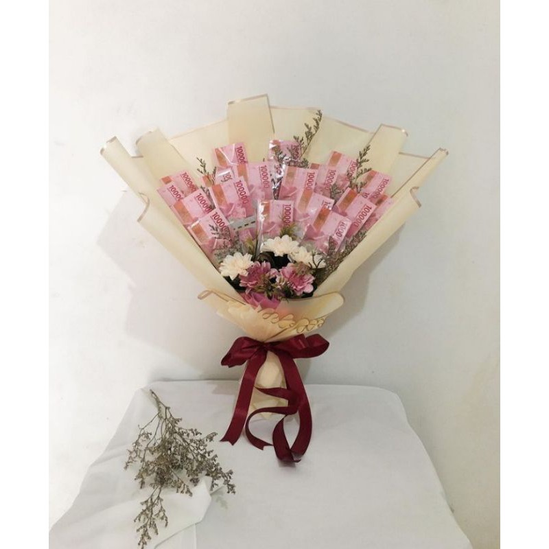 Souvernir Uang Mahar 100.000 Asli