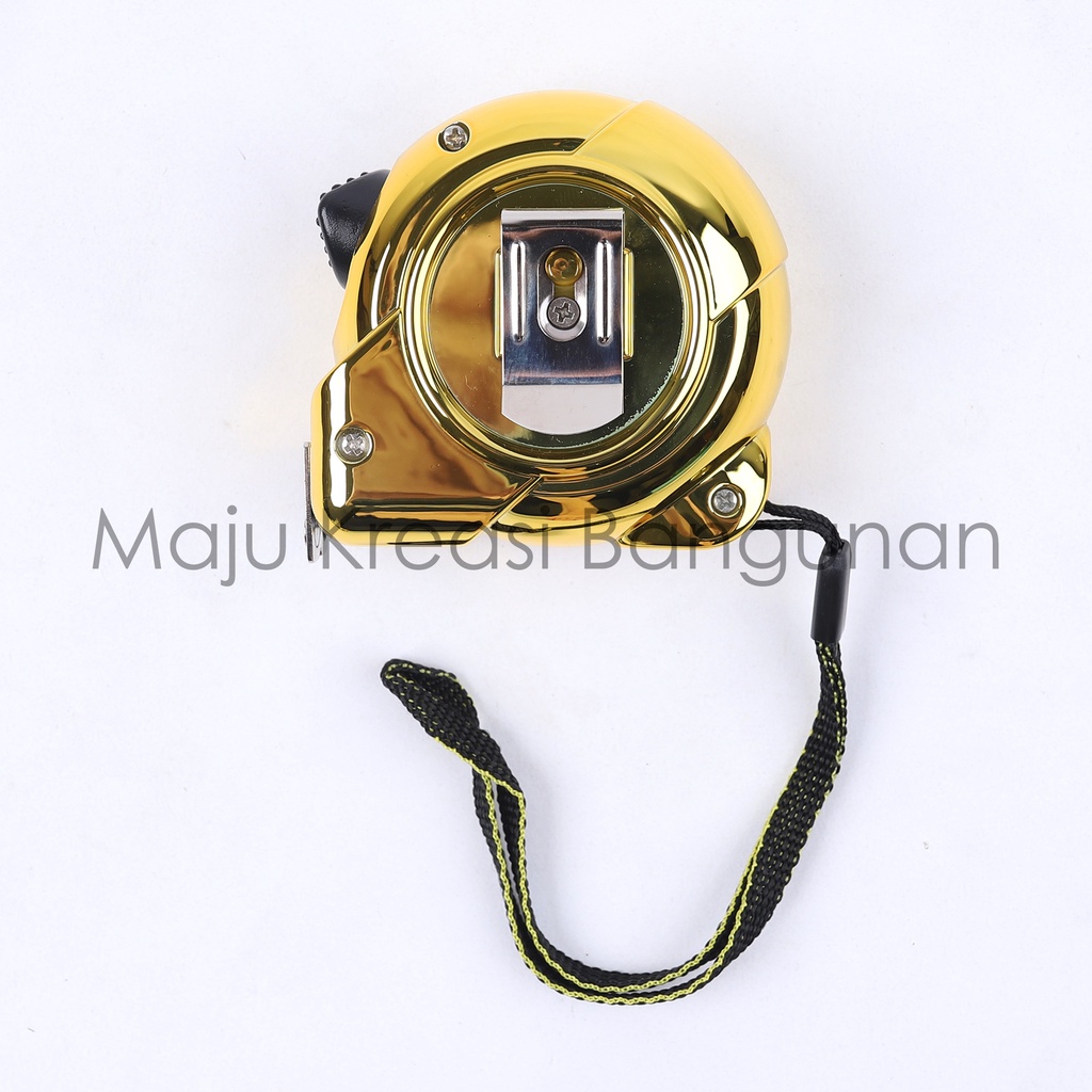 Meteran Bangunan ONDA MT 23 Roll 5M 5 Meter Alat Ukur Rol Measuring Tape MT23 Gold