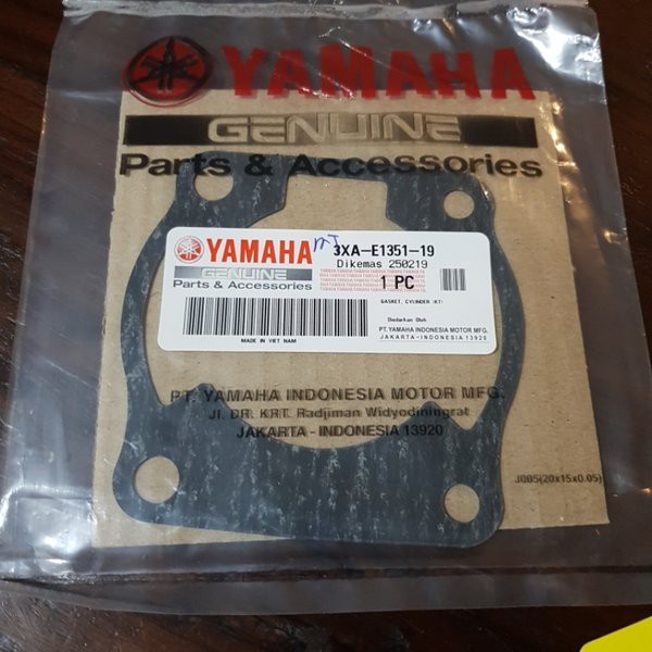 Paking Gasket Kas Blok Yamaha F1ZR FIZR Foswan Alfa ORI YGP