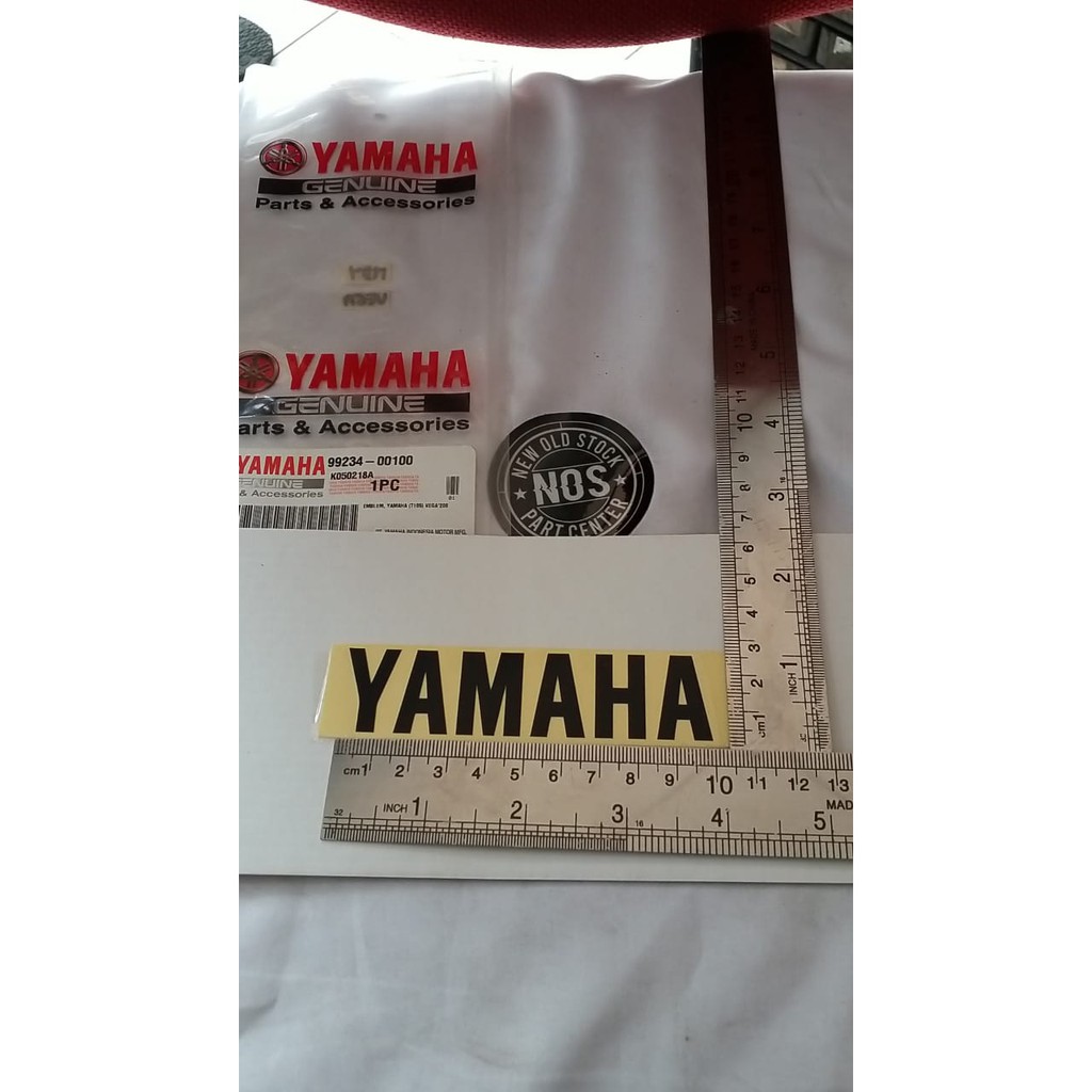 STICKER STIKER YAMAHA F1ZR MIO JUPITER F1Z  HITAM ORIGINAL 99234-00120
