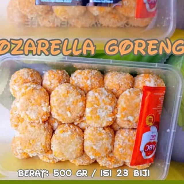 

Mozzarella goreng bola cheese ball mozreng ball