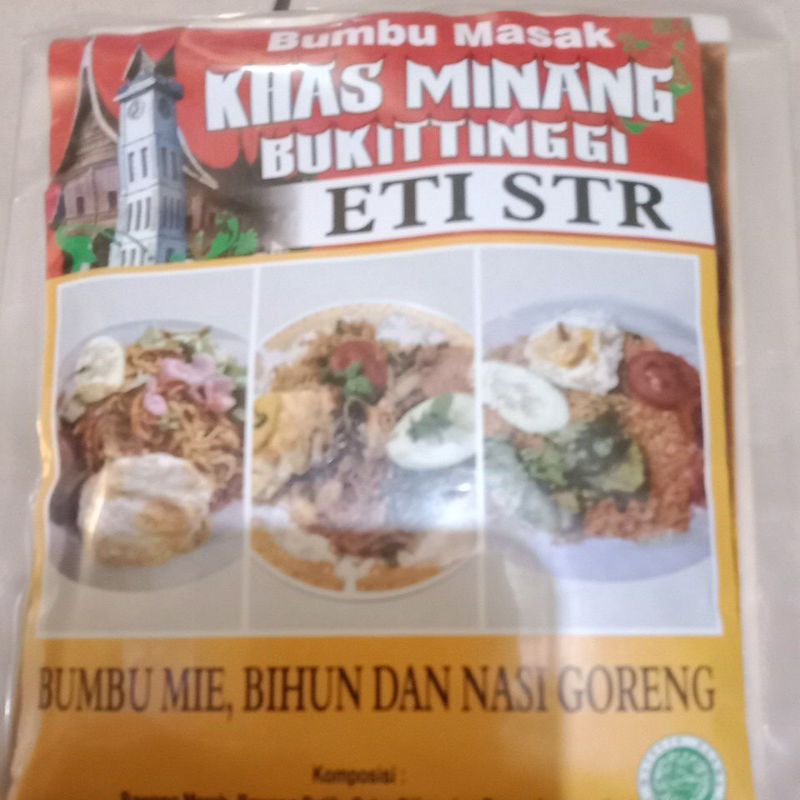 

bumbu mie buhun dan nasi goreng