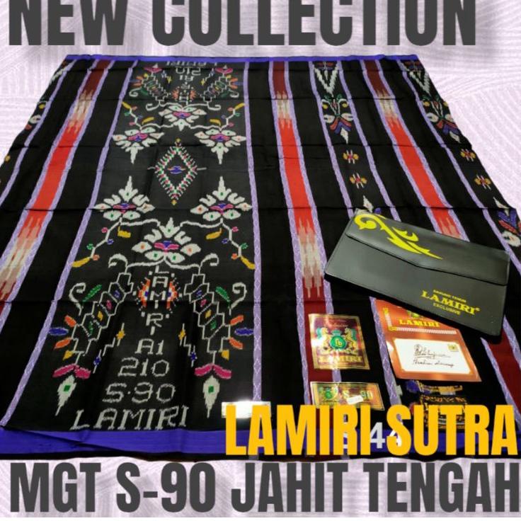 Terlaris.. SARUNG LAMIRI LAMIRI SUTRA MGT S90 SUTRA 210 LENGKAP TAS TERMURAH