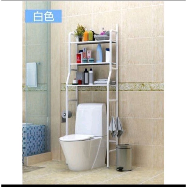 Rak Toilet/kamar mandi Organizer 3 Tingkat