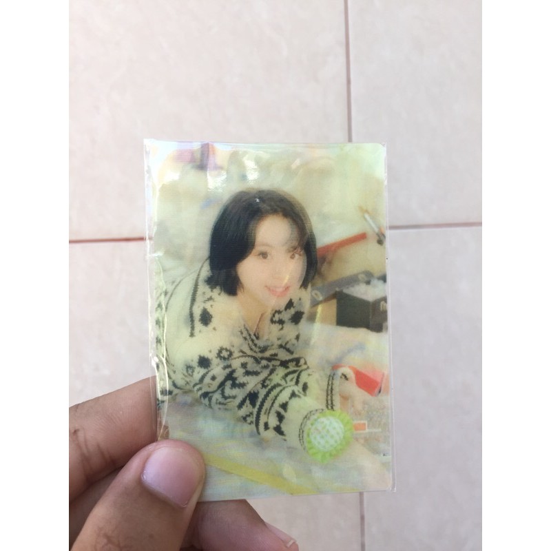 Lenticular Chaeyoung TWICE UNIVERSITY OFFICIAL