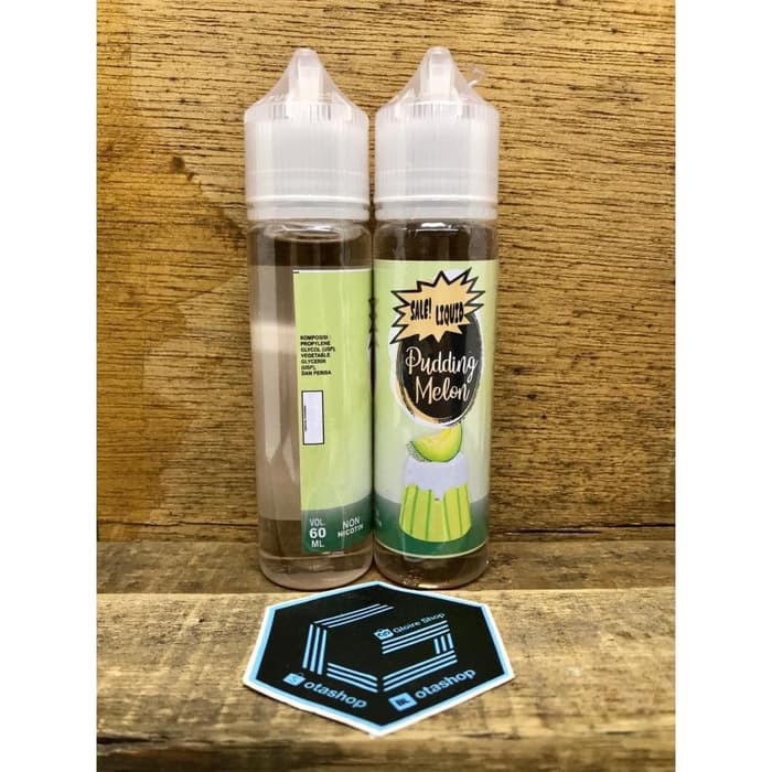 Sale Liquid Pudding Melon 60ml 0mg liquid vape non cukai puding vapor sale! honeydew melonn