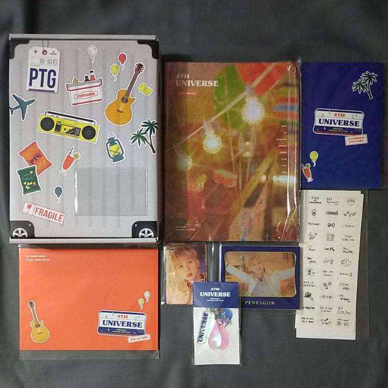 PENTAGON MEMBERSHIP UNIVERSE 4TH KIT JINHO HUI HONGSEOK SHINWON YEOONE YANAN YUTO KINO WOOSEOK