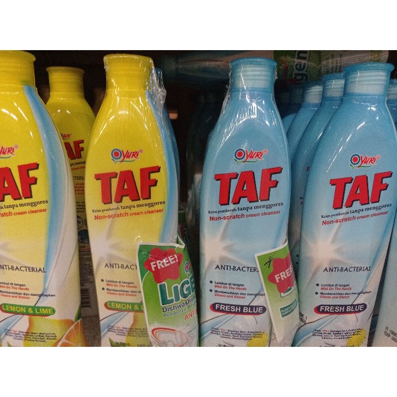 YURI TAF KRIM PEMBERSIH STAINLESS, ALUMINIUM dll 500 ML