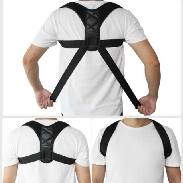 POSTURE CORRECTOR TALI BODY HARNESS KOREKTOR PUNGGUNG BUNGKUK TALI PENDEK