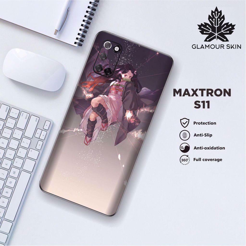 *(Dapat2PCS)* MAXTRON S11 Garskin Case/Stiker Protector Motif ANIME